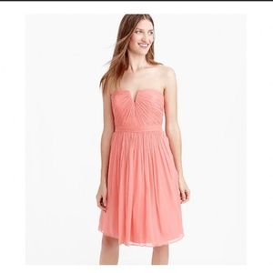 J.Crew Nadia dress in Silk Chiffon, SIZE 12